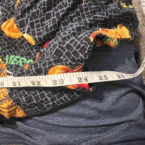 Vintage Y2K 90s Utility Cheers Tiki Allover Print Button Down Shirt - Picture 9 of 9